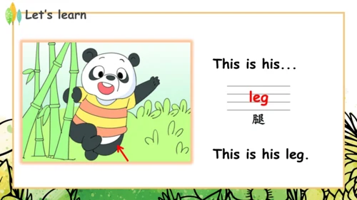 Module 10 Unit 1 This is his head  课件(共32张PPT)