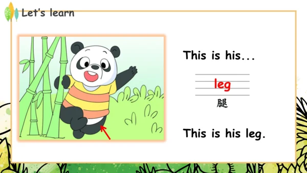 Module 10 Unit 1 This is his head  课件(共32张PPT)