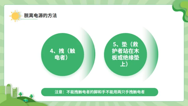 触电急救知识科普班会讲座通用PPT模板