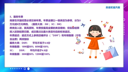 入驻天猫电子商城电商策划通用PPT模板