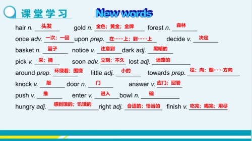 Module 8 Unit 1 教学课件-外语教研版中学英语七年级下