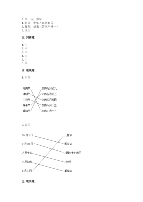 最新部编版二年级上册道德与法治期中测试卷（b卷）.docx