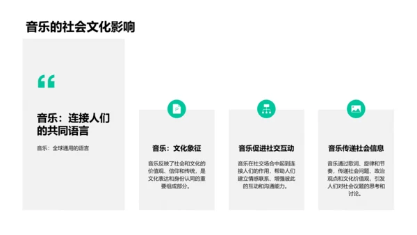 掌握音乐应用PPT模板