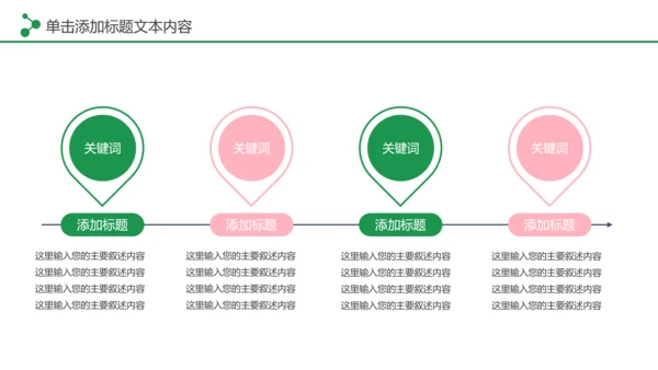 唯美清新关爱女性乳腺身体健康女性妇联PPT模板