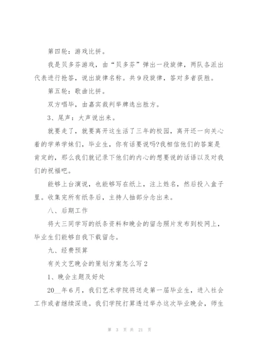 有关文艺晚会的策划方案怎么写.docx