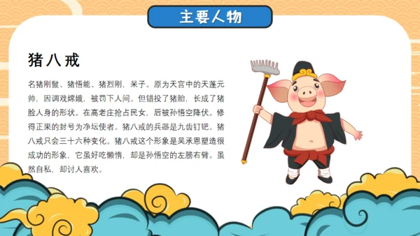 四大名著西游记导读通用PPT模板