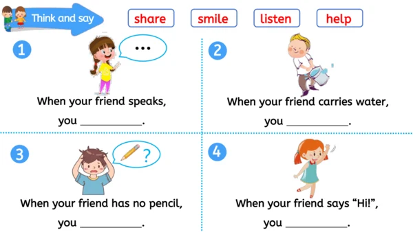 Unit 1 Making friendsPeriod 3 How can we be a good