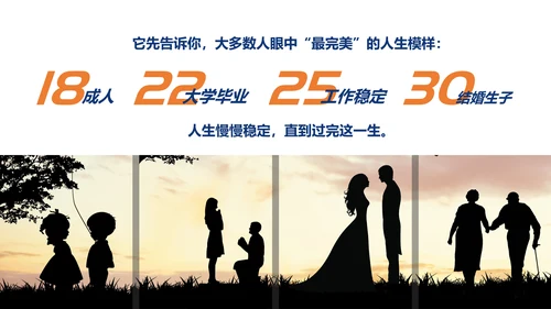 余生很长唯有努力励志PPT模板