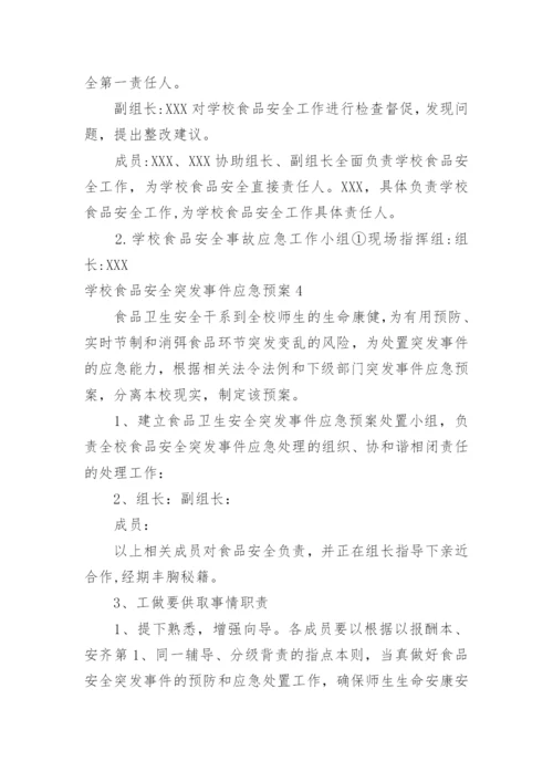 学校食品安全突发事件应急预案.docx