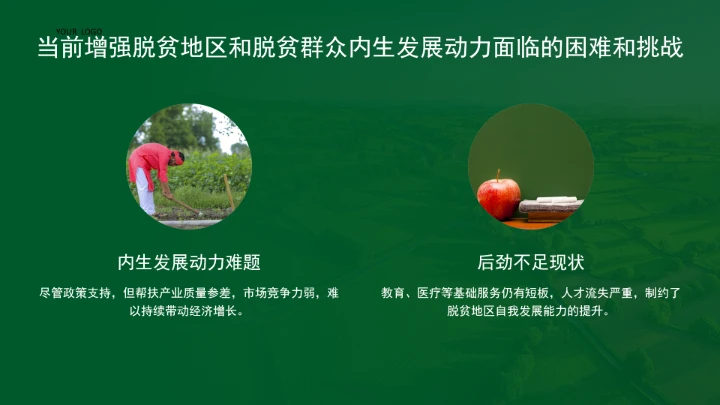 如何增强脱贫地区和脱贫群众内生发展动力ppt课件