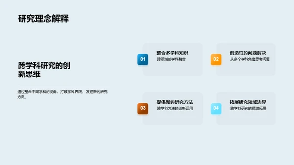 跨学科研究探索