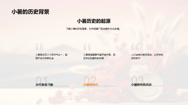 小暑文化与市场策略