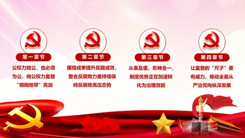 完善监察体制加强权力监督全面从严治党PPT