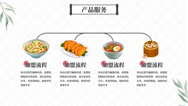 高级大气中国传统美食营销方案PPT模板