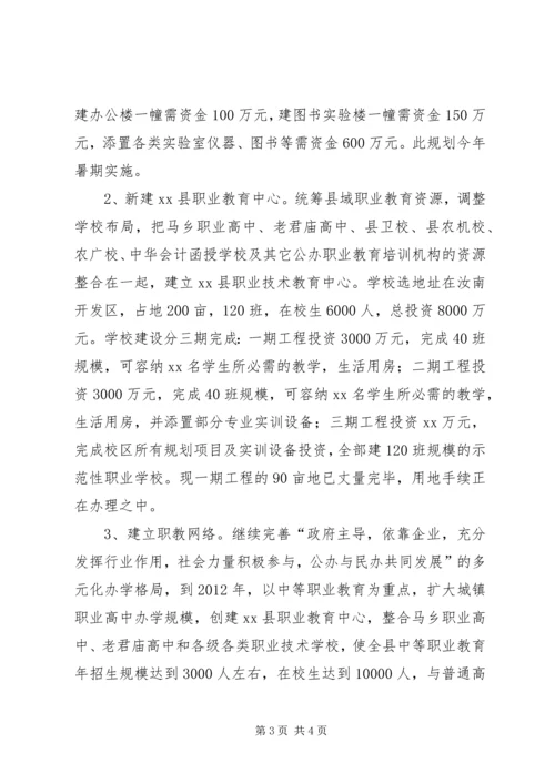 职业教育工作计划.docx