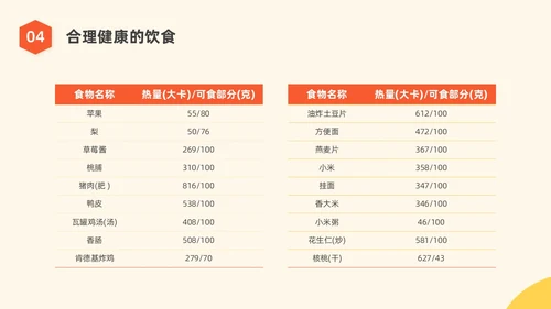 橙黄色水彩简约商务运动健身宣传PPT全民健身日