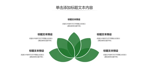 绿水青山就是金山银山绿色环保城市PPT