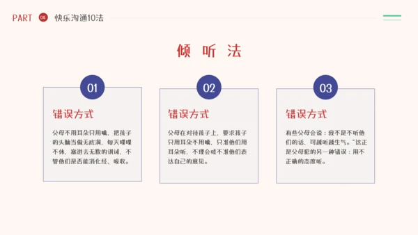 家庭亲子教育有效的亲子沟通