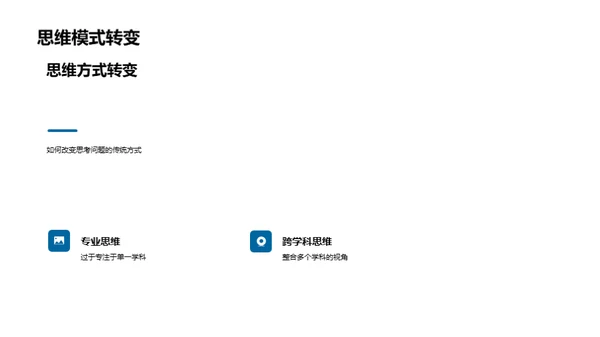 跨学科学习导论