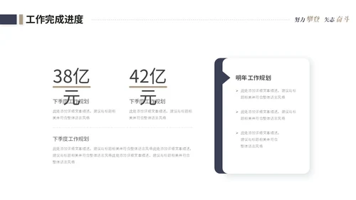 简约商务个人工作汇报工作总结述职报告ppt模板