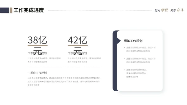 简约商务个人工作汇报工作总结述职报告ppt模板