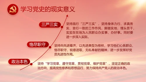 强化学史力行勇于担责负责党史PPT