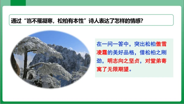 第3单元课外古诗词诵读赠从弟（其二）（课件）【2023秋统编八上语文高效实用备课】(共16张PPT)