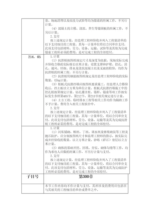 公路工程工程量清单计量规则完整版