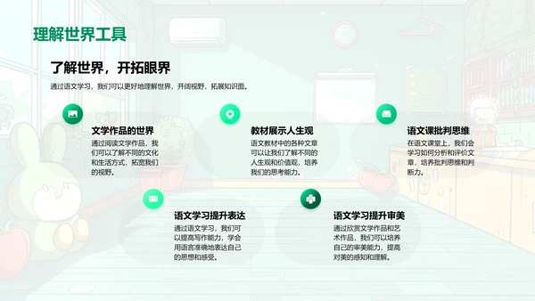 三年级语文新篇章PPT模板