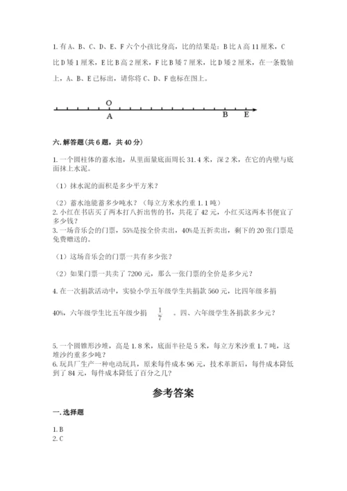 小升初数学期末测试卷必考题.docx