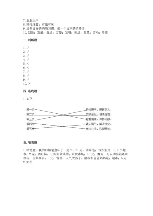 2023部编版四年级下册道德与法治期末测试卷（夺冠系列）word版.docx