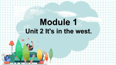 Module 1 Unit 2 It's in the west. 课件(共21张PPT)