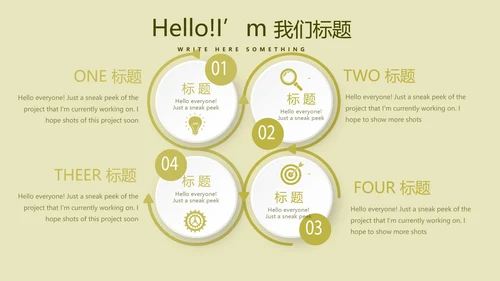 绿色小清新美容护肤宣传动态PPT