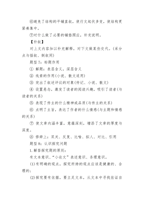 高考语文实用类文本阅读答题技巧总结归纳.docx