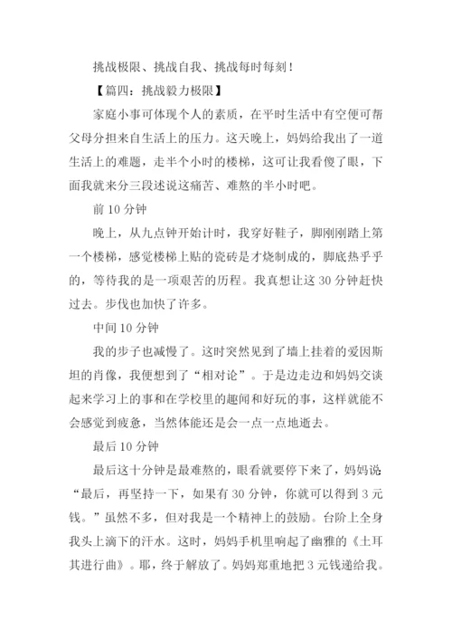 挑战极限作文450字.docx