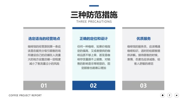 简约风绿色清新餐饮项目汇报PPT