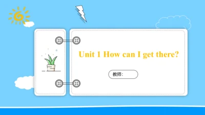 Unit 1 How can I get there 复习课件（词组+句型+语法+语音+写作指导）