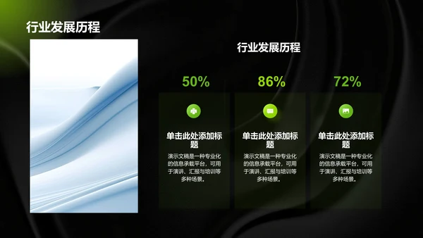 绿色简约风通用行业培训课件PPT