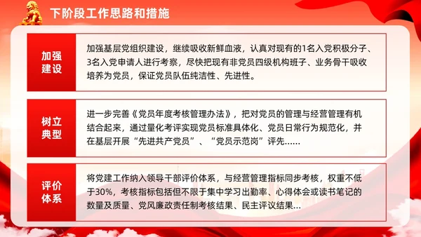 红色党建民主生活会廉洁教育党课ppt课件