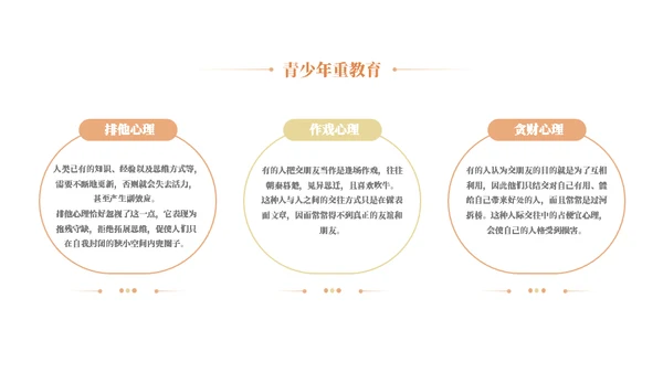 校园心理健康主题教育知识通用PPT模板