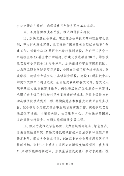 县发展和改革委员会工作要点 (5).docx