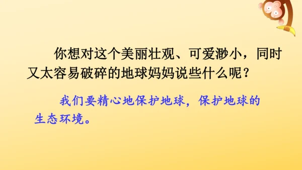 19 只有一个地球 课件