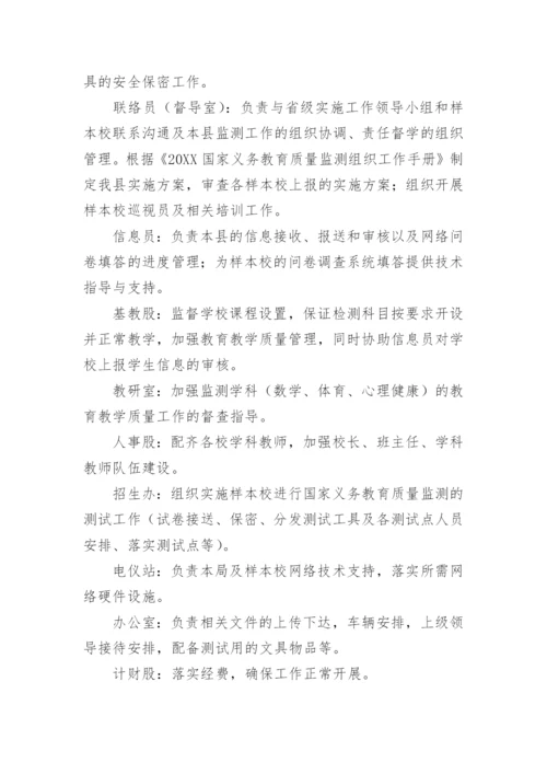 义务教育质量监测学校工作方案.docx