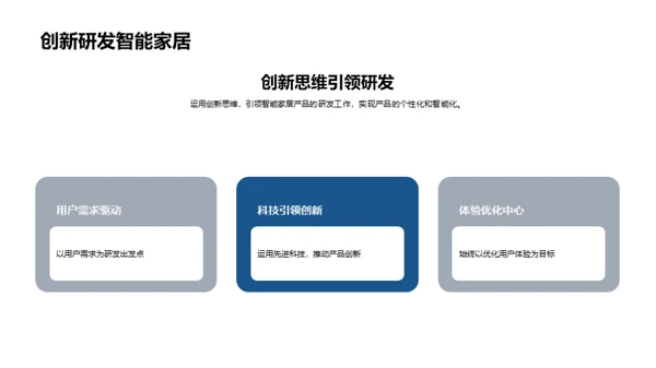 智能家居研发新视野