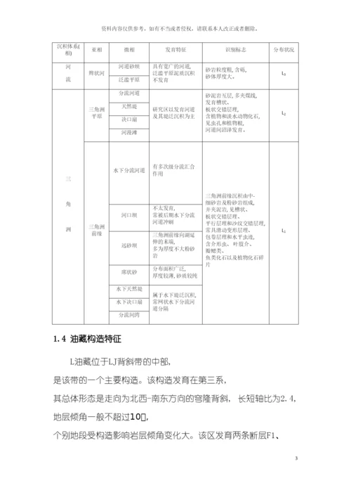 油藏工程课程设计模板.docx