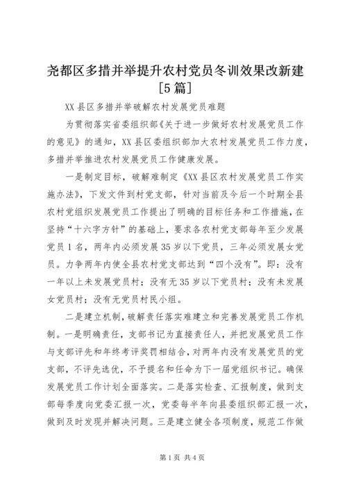 尧都区多措并举提升农村党员冬训效果改新建[5篇] (4).docx