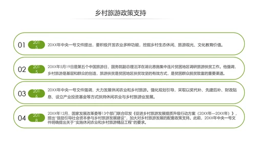 乡村旅游规划新农村建设详细解读PPT模板