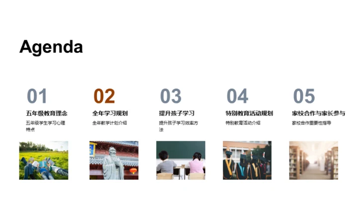 五年级全面学习指导