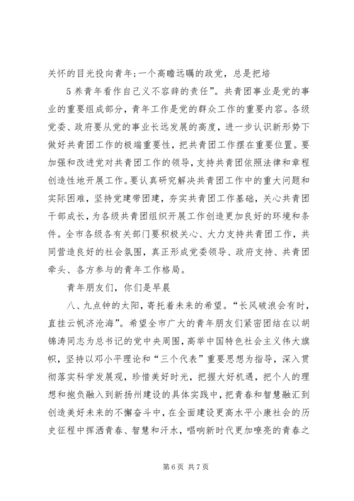 在团市委十七届二次全会上的工作报告 (4).docx