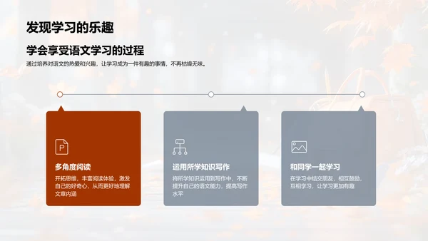 理解阅读 乐在学习PPT模板